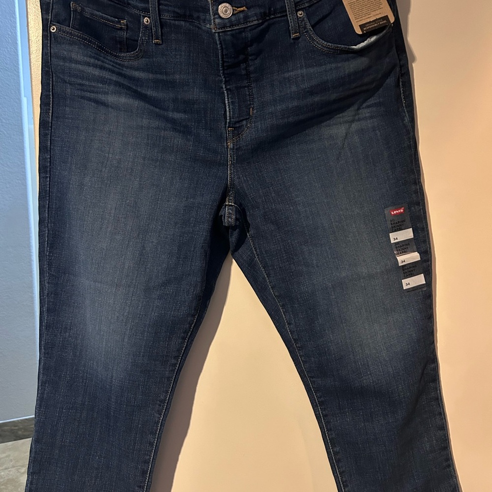 Women's Plus Size Levi's 311 shaping skinny Capri Jeans (2 Pairs )